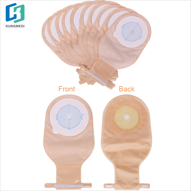 One piece drainable colostomy pouch One piece drainable colostomy pouch